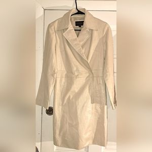 Express Leather Trench Coat